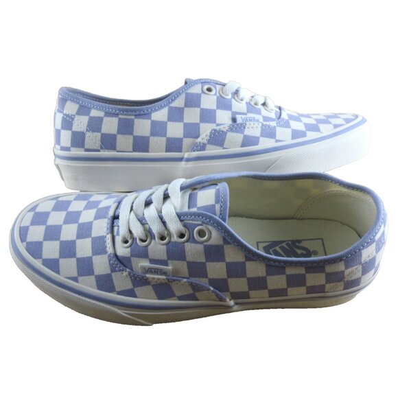 Vans Authentic Women's Lilac Purple White Checkerboard Canvas shoes Size 8 NIB - Picture 7 of 7